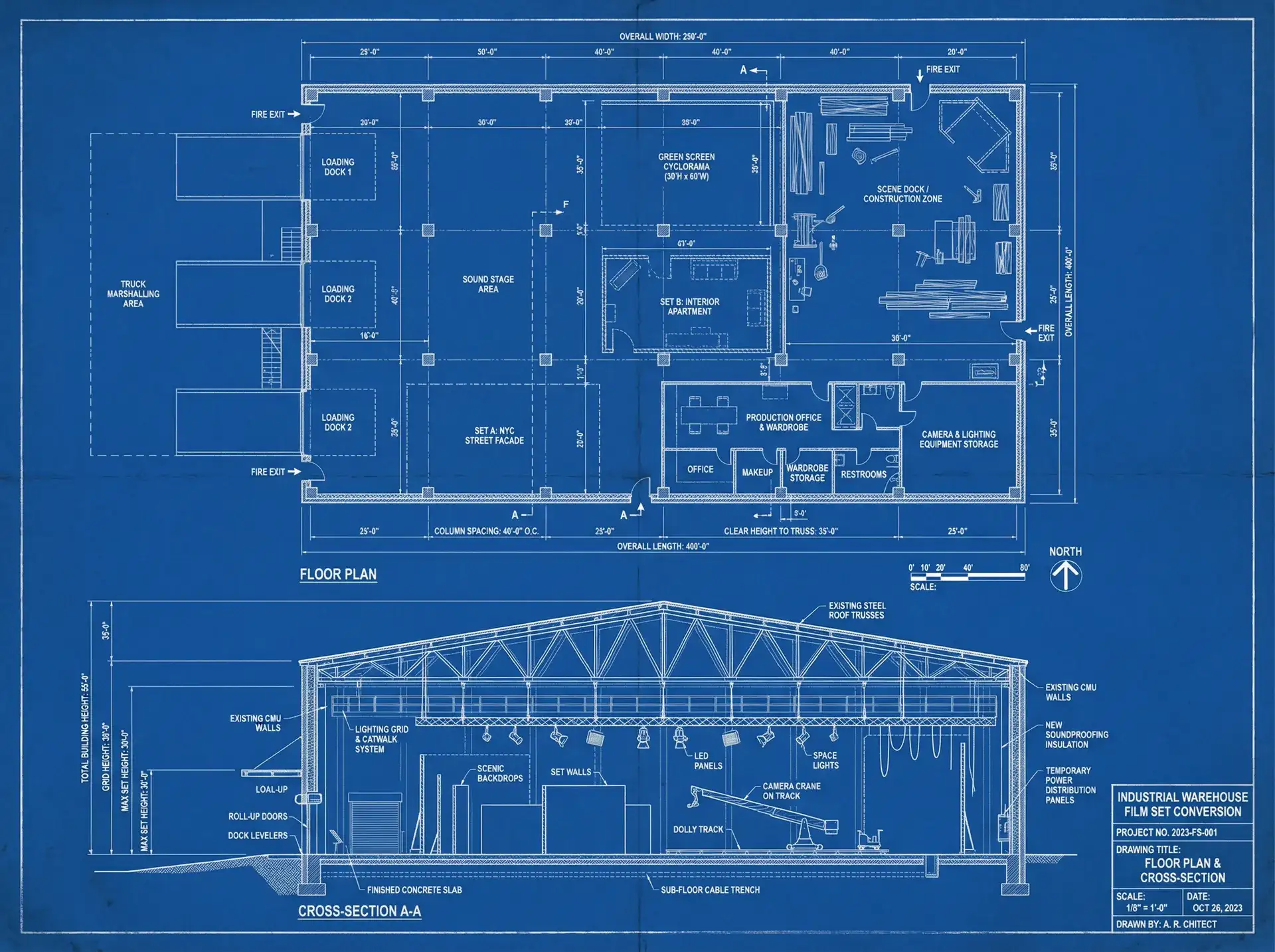 工业仓库场景VR勘景 - 瘦子探花
